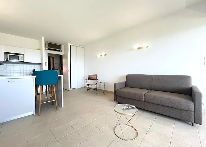 Cosy à 50m De La Avec Parking - Résidence Aria Marina Route Des Sanguinaires Ajaccio (Corsica)